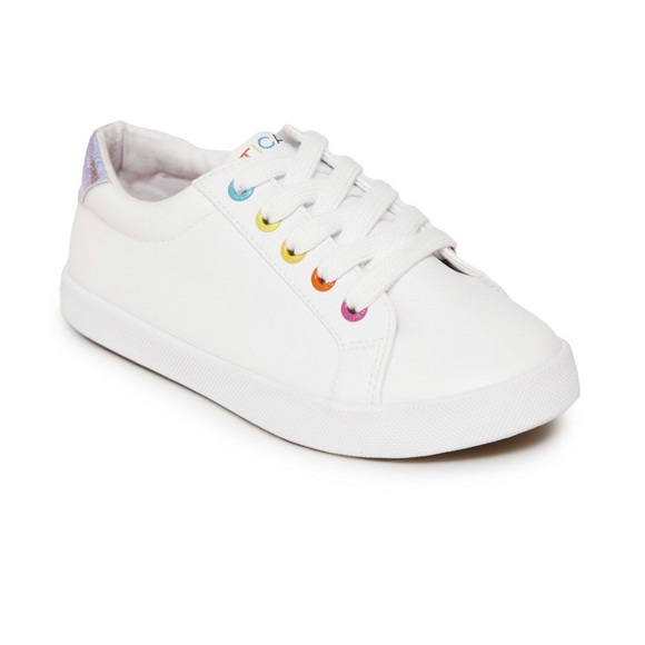 Nautica Little Girls Lace Sneakers size 1 - Picture 1 of 6